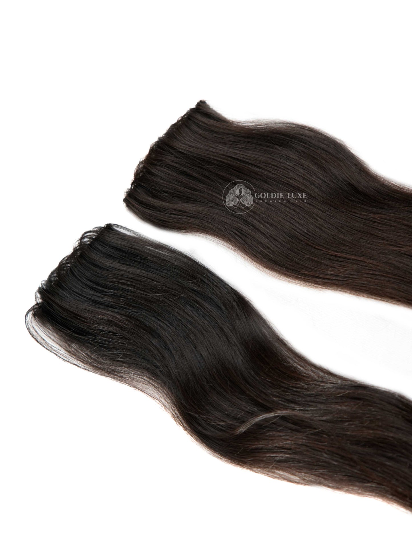 Invisible Side Patch | 2-Clip Hair Extension | Seamless Hair Strand | 3 Inches Wide Coverage |