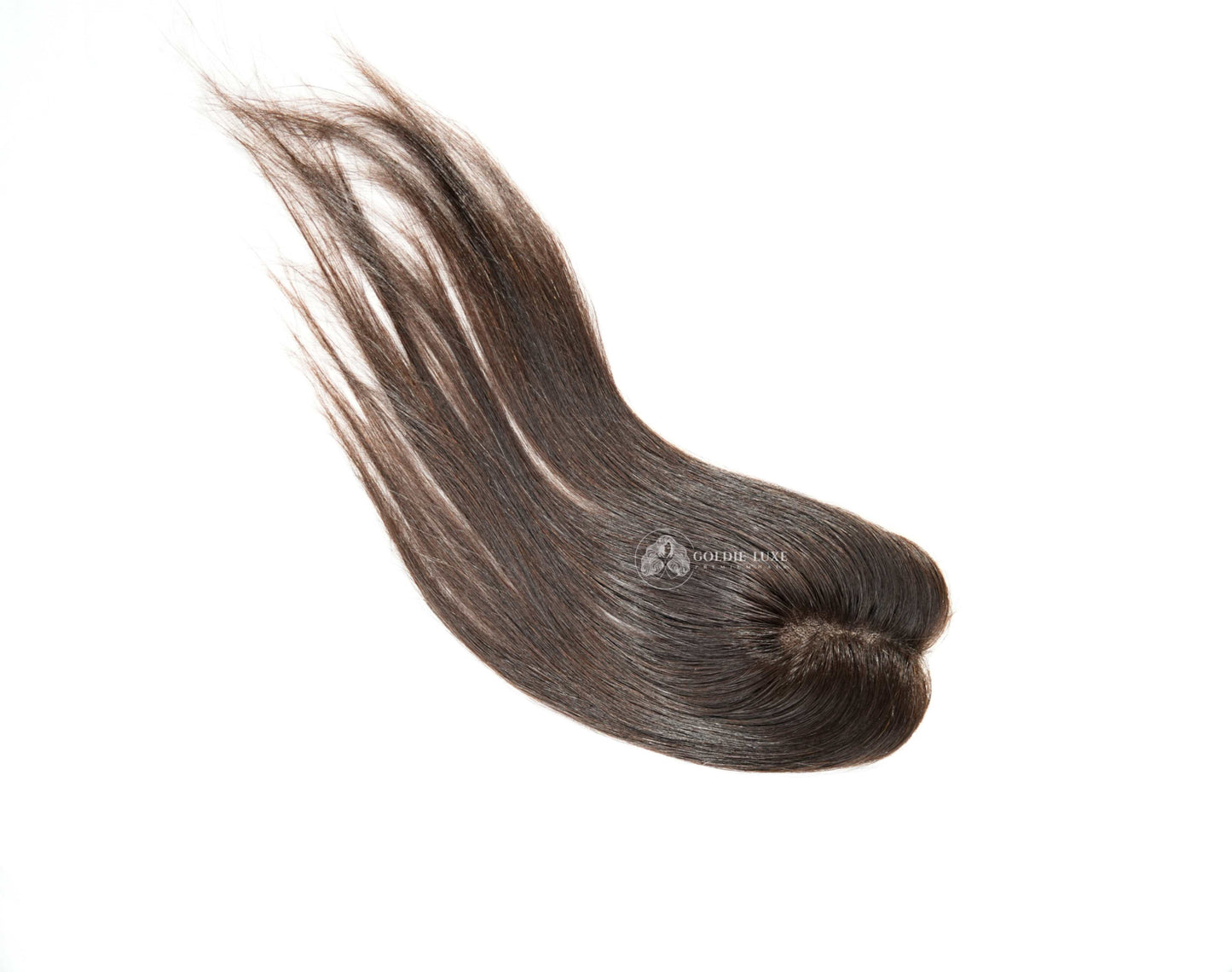 2x3 Mini Scalp Topper | Hair Topper For Crown Thinning | Natural Straight