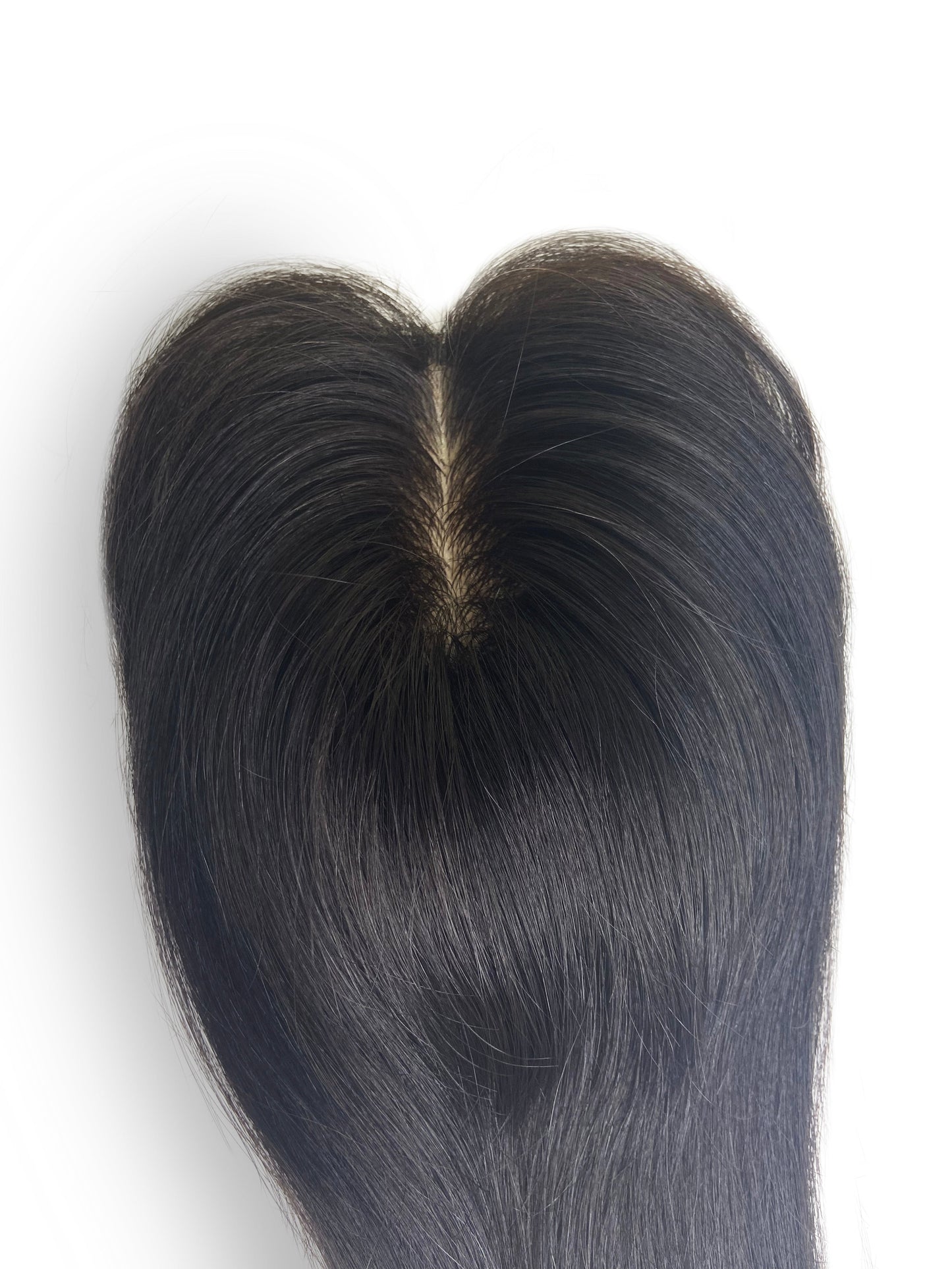 2x3 Mini Scalp Topper | Hair Topper For Crown Thinning | Natural Straight