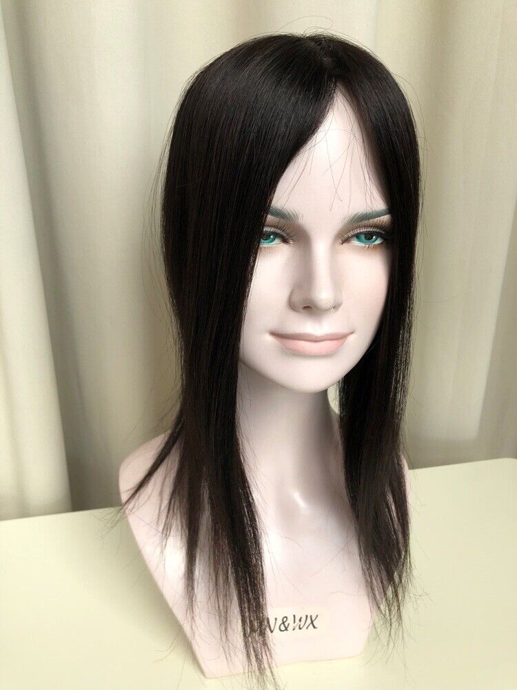 2x5 Silk Base Hair Topper | For Crown Thinning | Hide Bald Spots