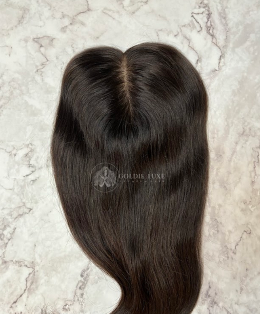5x5 Silk Base Hair Topper | Wide Scalp Coverage | Thinning Hair