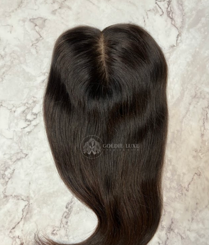 5x5 Silk Base Hair Topper | Wide Scalp Coverage | Thinning Hair