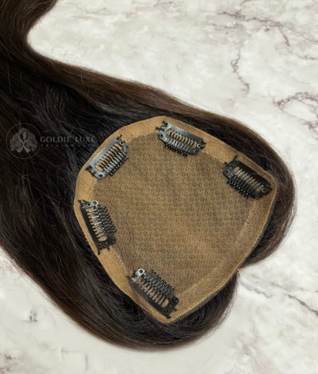 5x5 Silk Base Hair Topper | Wide Scalp Coverage | Thinning Hair