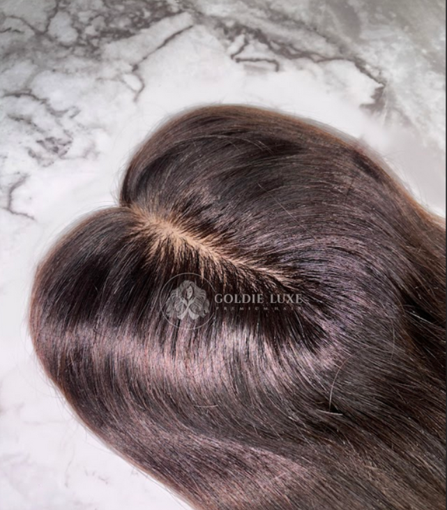 5x5 Silk Base Hair Topper | Wide Scalp Coverage | Thinning Hair