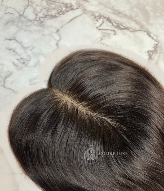 5x5 Silk Base Hair Topper | Wide Scalp Coverage | Thinning Hair