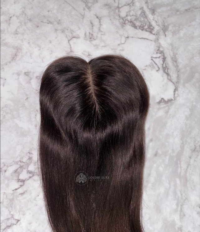 5x5 Silk Base Hair Topper | Wide Scalp Coverage | Thinning Hair