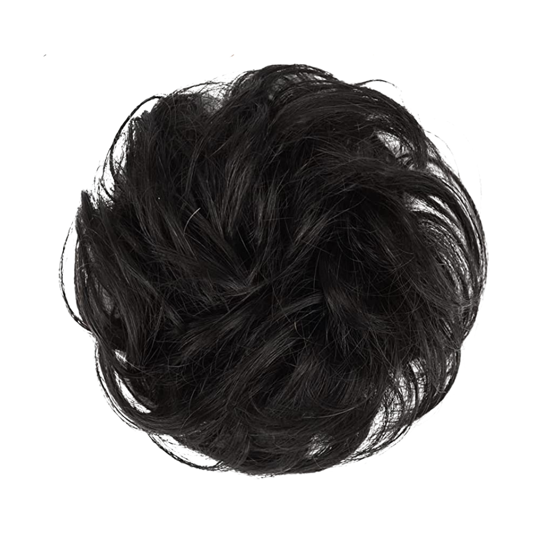 Hair Scrunchie Bun | Quick & Easy Messy Bun